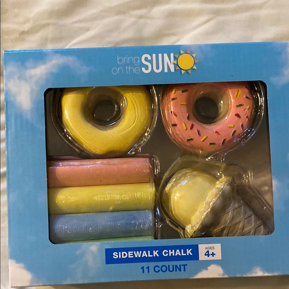 Bring on the Sun Colorful Sidewalk Chalk Set